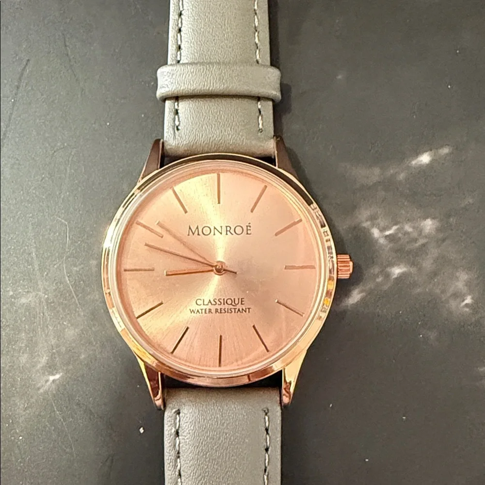 Monroé Classic Watch - Sunburst Solérose